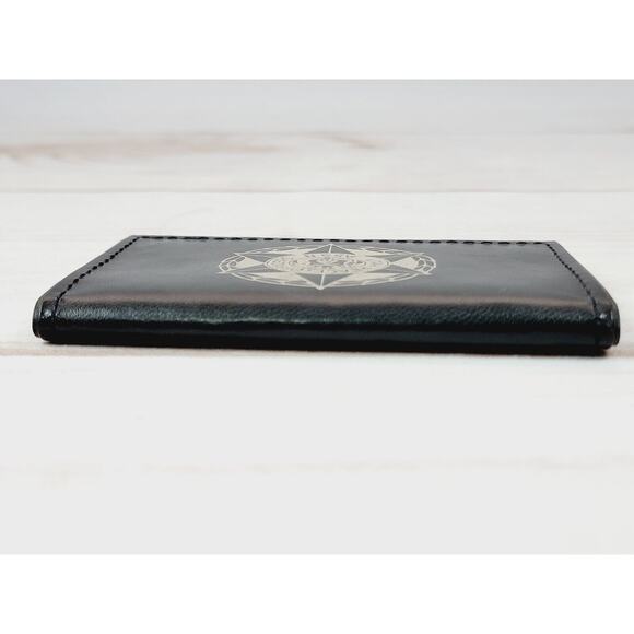Vintage Utah Peace Officers ASSN Black Leather Bi-Fold Business Card Holder - Picture 9 of 9